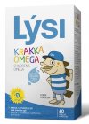 Maisto papildas žuvų taukai LYSI Children Omega - 3 kramtomosios kapsulės vaikams vaisių skonio N60
