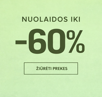 Nuodaidos iki -60%