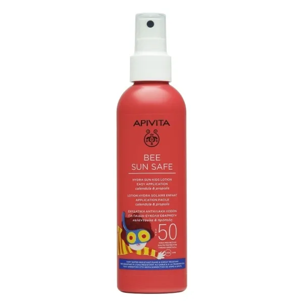 APIVITA BEE SUN SAFE KIDS purškalas SPF50 200ml