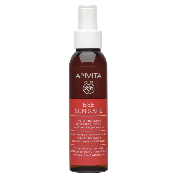 APIVITA BEE SUN SAFE plaukų aliejus 100ml