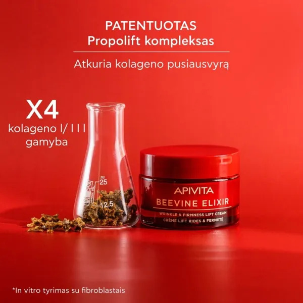 APIVITA BEEVINE ELIXIR LIGHT veido kremas 50ml