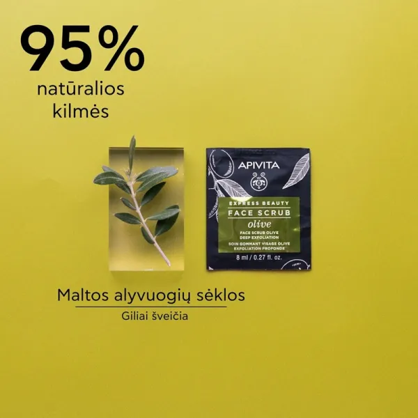 APIVITA EXPRESS BEAUTY šveitiklis veido su alyvuogėmis 8ml N2