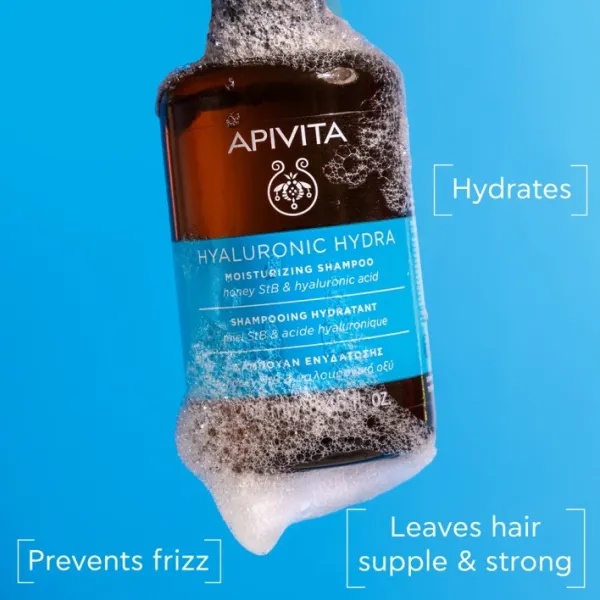 APIVITA Hyaluronic Hydra šampūnas drėkinamasis 250ml