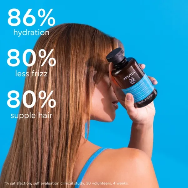 APIVITA Hyaluronic Hydra šampūnas drėkinamasis 250ml
