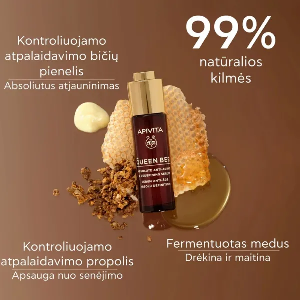 APIVITA QUEEN BEE veido serumas 30ml