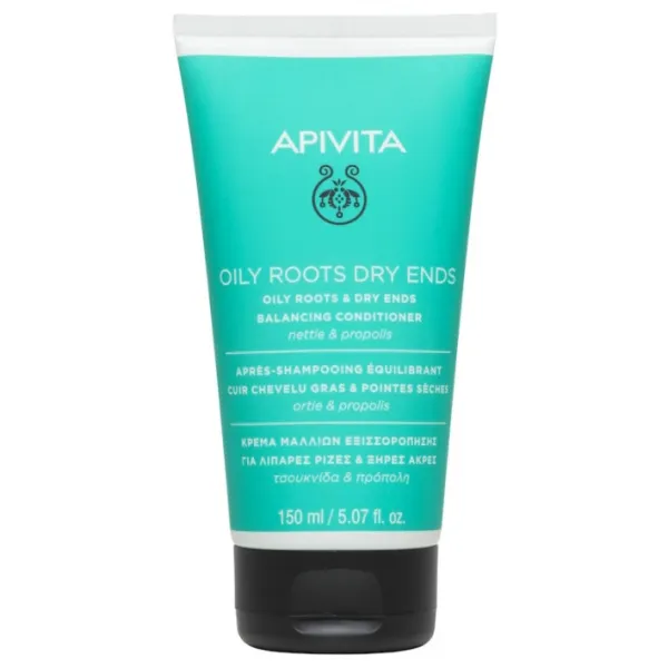 APIVITA kondicionierius riebios šaknys - sausi galiukai 150ml