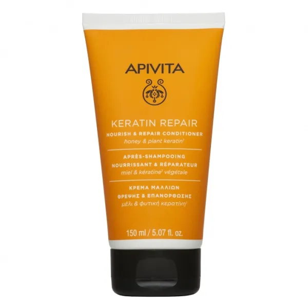 APIVITA kondicionierius su keratinu maitinamasis atkuriamasis 150ml