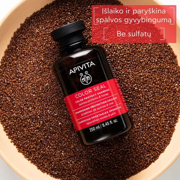 APIVITA šampūnas dažytiems plaukams 250ml