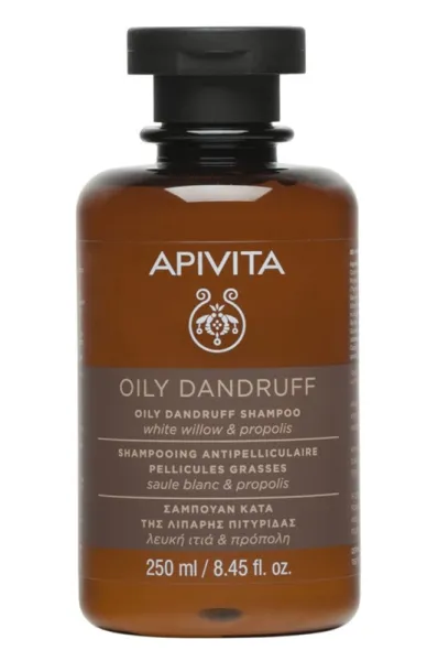 APIVITA šampūnas esant riebioms pleiskanoms 250ml