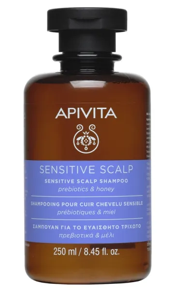 APIVITA šampūnas jautriai galvos odai 250ml
