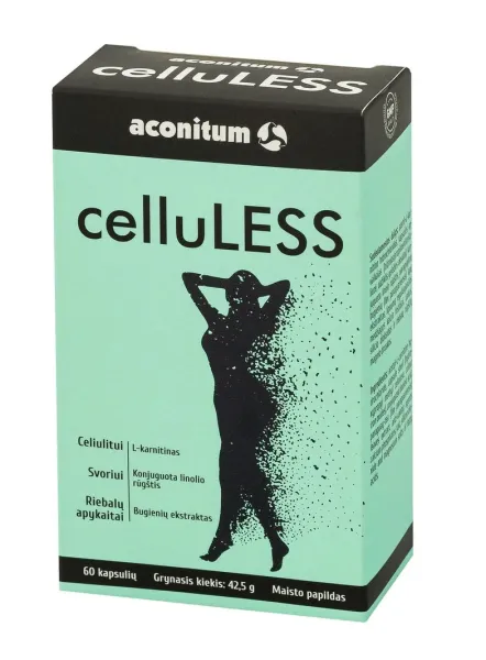 Maisto papildas ACONITUM celluLESS kapsulės N60