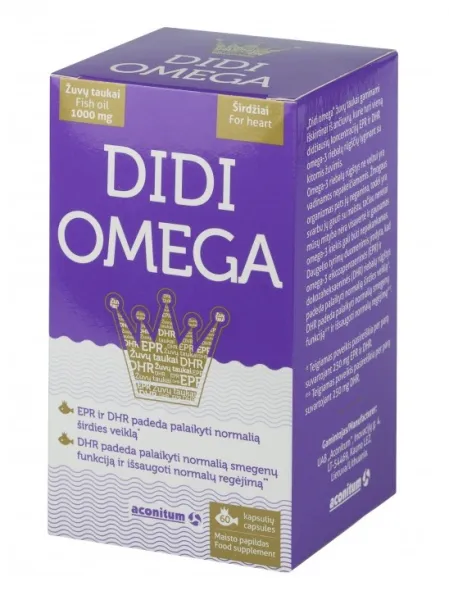 Maisto papildas ACONITUM DIDI OMEGA N60