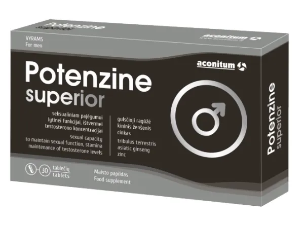 Maisto papildas vyrams ACONITUM Potenzine superior N30
