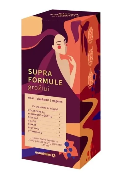 Maisto papildas ACONITUM Supra Formule grožiui 175ml
