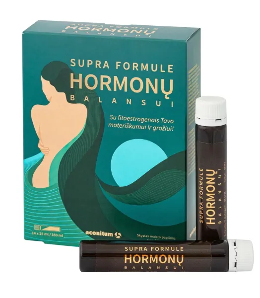 Maisto papildas ACONITUM Supra Formulė hormonų balansui shots N14