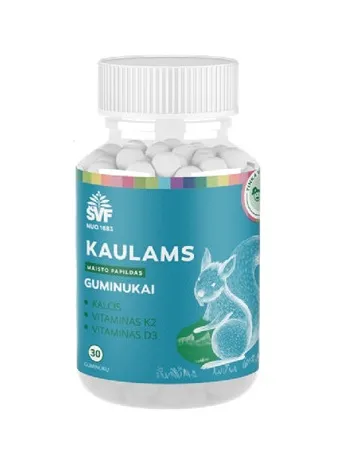 Maisto papildas ŠVF Kaulams guminukai vaikams N30