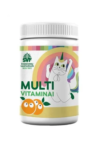 Maisto papildas ŠVF Multivitaminai vaikams N60