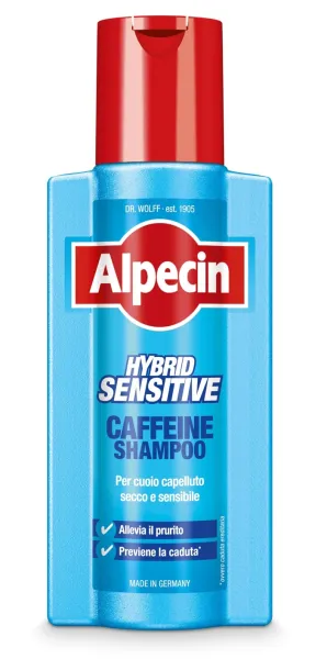 ALPECIN Hybrid šampūnas su kofeinu sausai galvos odai 250ml