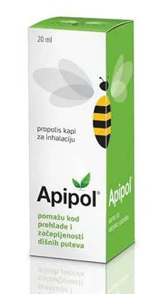 APIPOL propolio lašai inhaliacijoms 20ml