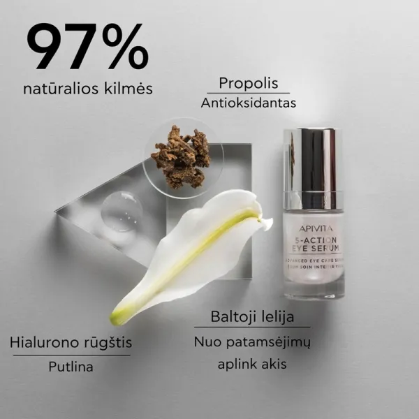 APIVITA 5-ACTION paakių serumas 15ml