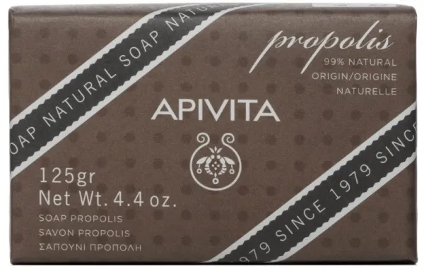 APIVITA Natural muilas su propoliu ir čiobreliais 125g