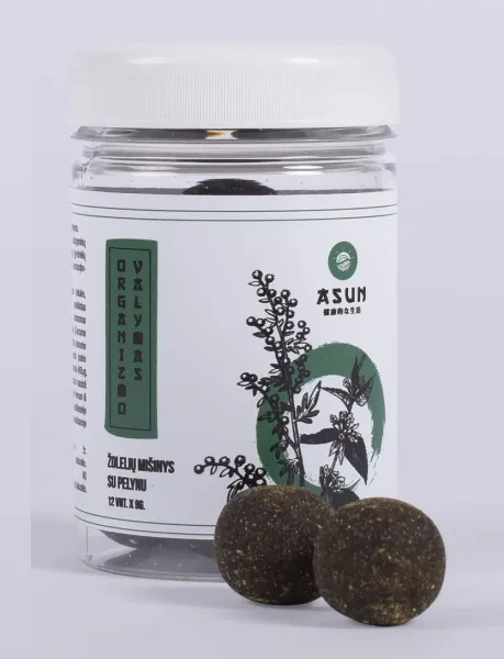 Maisto papildas ASUN ANTIPar žolinis mišinys N12