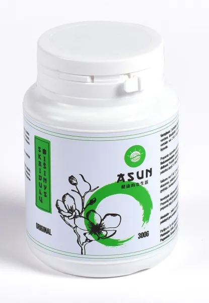 Maisto papildas ASUN skaidulų mišinys Original 300g