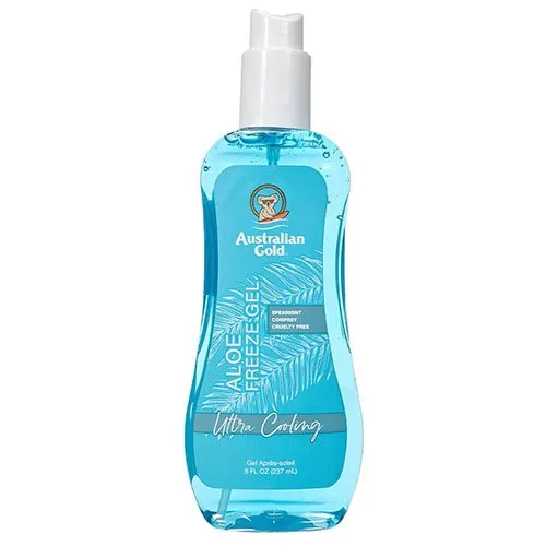 AUSTRALIAN GOLD drėkinamasis - vėsinamasis purškiamas gelis po deginimosi Aloe Freeze 237ml