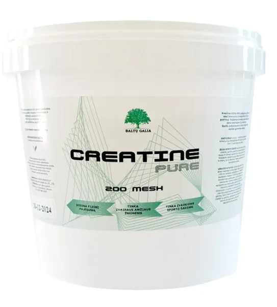 Maisto papildas BALTŲ GALIA kreatinas Creatine PURE 500g