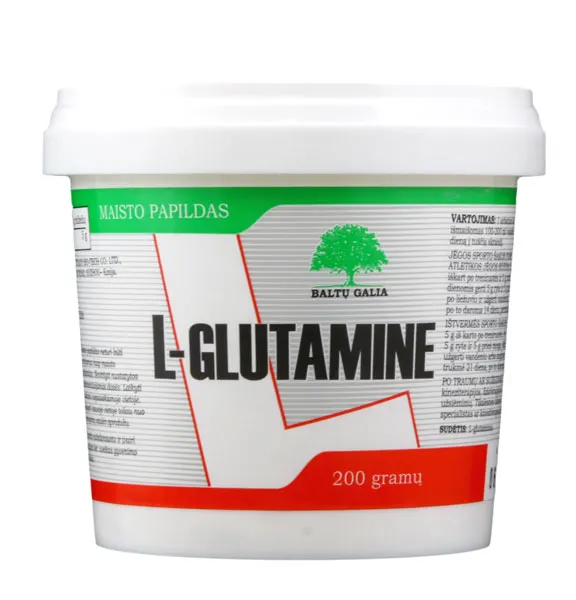 Maisto papildas BALTŲ GALIA L-Glutamine 200g