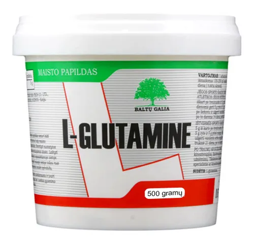 Maisto papildas BALTŲ GALIA L-Glutamine 500g