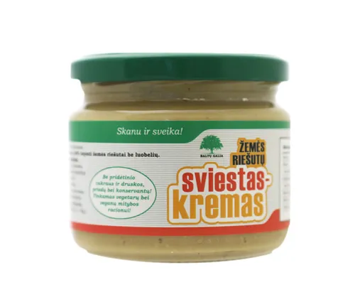 BALTŲ GALIA žemės riešutų kremas 300g