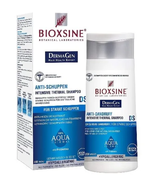 BIOXSINE Aqua Thermal DS šampūnas nuo intensyvaus pleiskanojimo 200ml