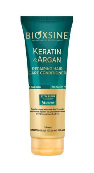 BIOXSINE Keratin&Argan atstatomasis plaukų kondicionierius 250ml