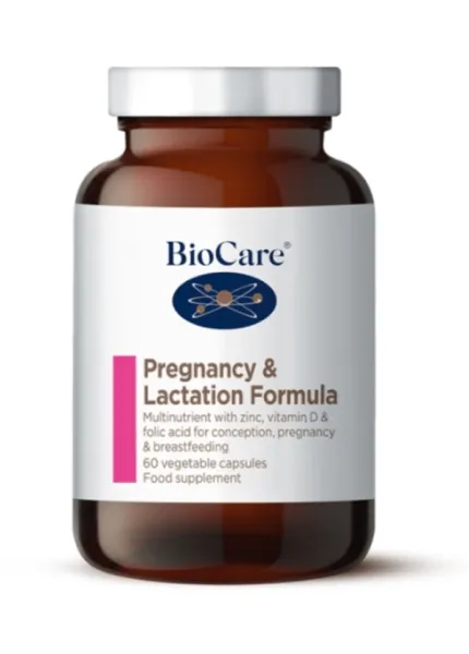 Maisto papildas BioCare laktacijos ir nėštumo formulė N60
