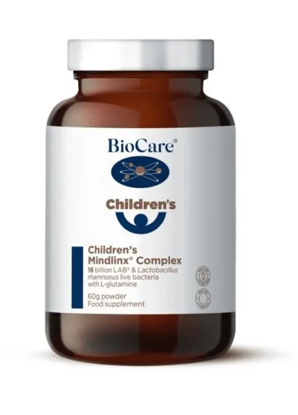 Maisto papildas BioCare Mindlinx Complex gyvosios bakterijos vaikams 60g