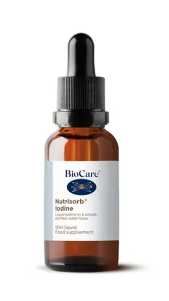 Maisto papildas BioCare Nutrisorb® Liquid Iodine (Skystas jodas) 15ml