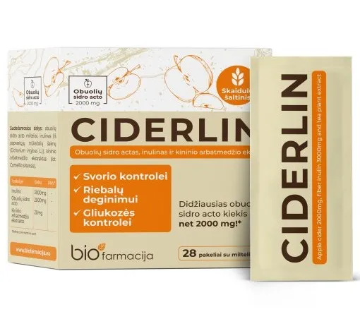 Maisto papildas Ciderlin milteliai N28