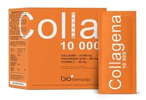 Maisto papildas Collagena BEAUTY 10000mg milteliai geriamajam tirpalui N20