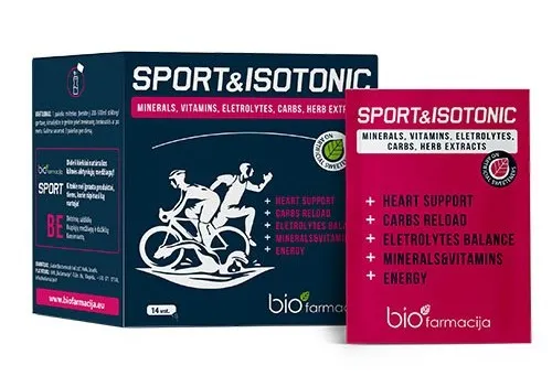 Maisto papildas SPORT&ISOTONIC N14 (milteliai)