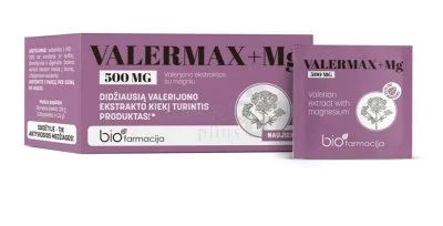 Maisto papildas ValerMax 500mg N28