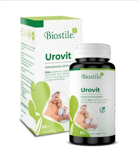 Maisto papildas vyrams BIOSTILE Urovit N60