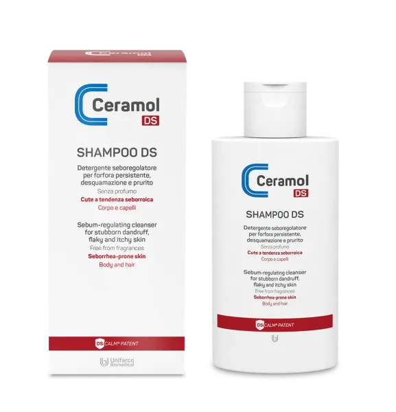 CERAMOL DS šampūnas sausai ir jautriai galvos odai 200ml