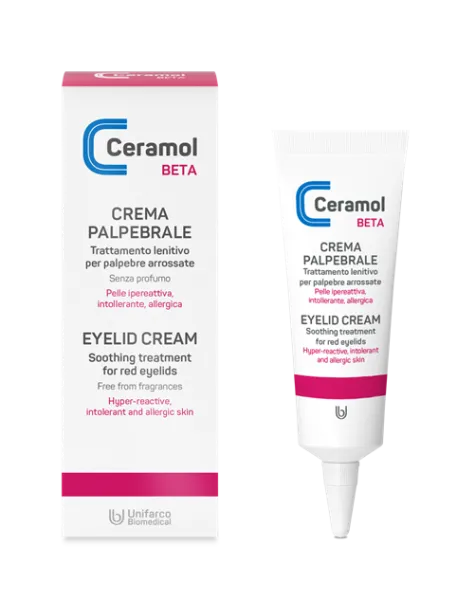 CERAMOL BETA COMPLEX akių vokų kremas 10ml