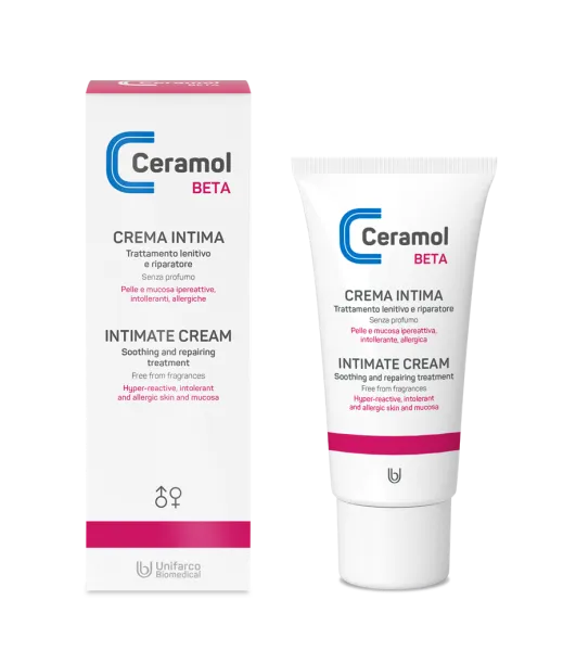 CERAMOL BETA intymios srities kremas 50ml