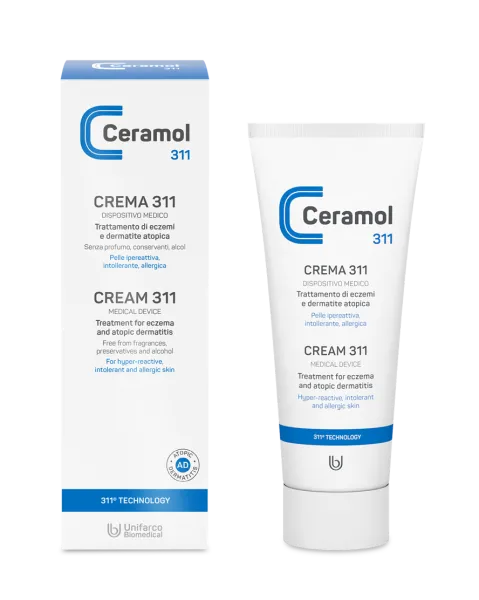 CERAMOL 311 veido ir kūno kremas 75ml