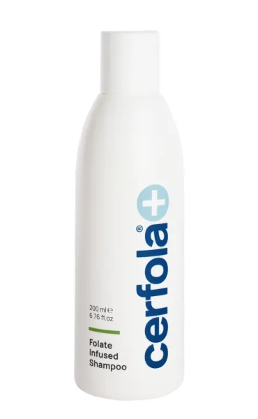 CERFOLA+ Folate Infused šampūnas su folio rūgštimi 200ml