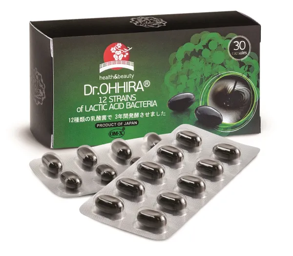 Maisto papildas Dr.Ohhira STANDARD 3 metus fermentuotas 12 rūšių gyvybingų bakterijų kompleksas N30