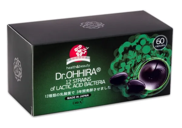 Maisto papildas Dr.Ohhira STANDARD 3 metus fermentuotas 12 rūšių gyvybingų bakterijų kompleksas N60