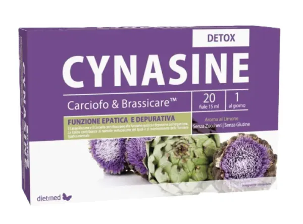 Maisto papildas DIETMED CYNASINE DETOX 20 x 15ml